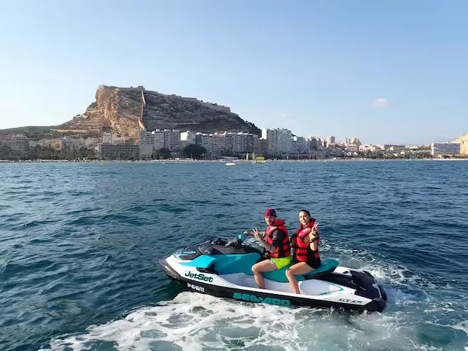 Alquiler de Moto de Agua en Alicante - Excursión 30 Minutos sin licencia